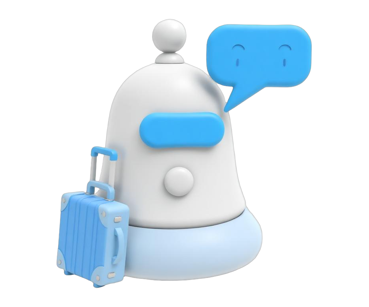 Hospitality & Travel support illustration